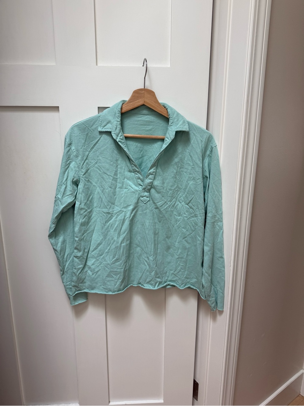 Frank & Eileen NWOT Patrick Heritage Jersey Popover Henley xs
